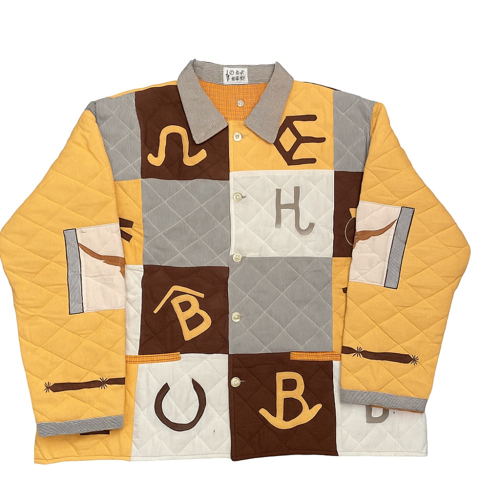 Brand Western Reversible Quilted Cotton Jacket | Artfully Crafted, Regular Fit, Filled with Soft Cotton