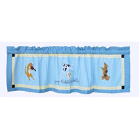 Hey Diddle Diddle valance 54"w x 16"l