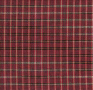 Red Plaid fabrics by the yard