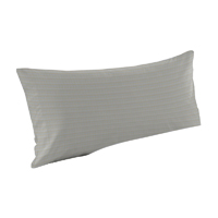 Cream Gingham Pillow Sham 27"W x 21"L