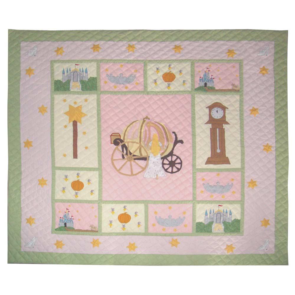 Fairy Tale Princess King Quilt 105"W x 95"L