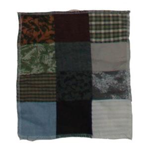 Bear Country fabric swatch 4"w x 4"l