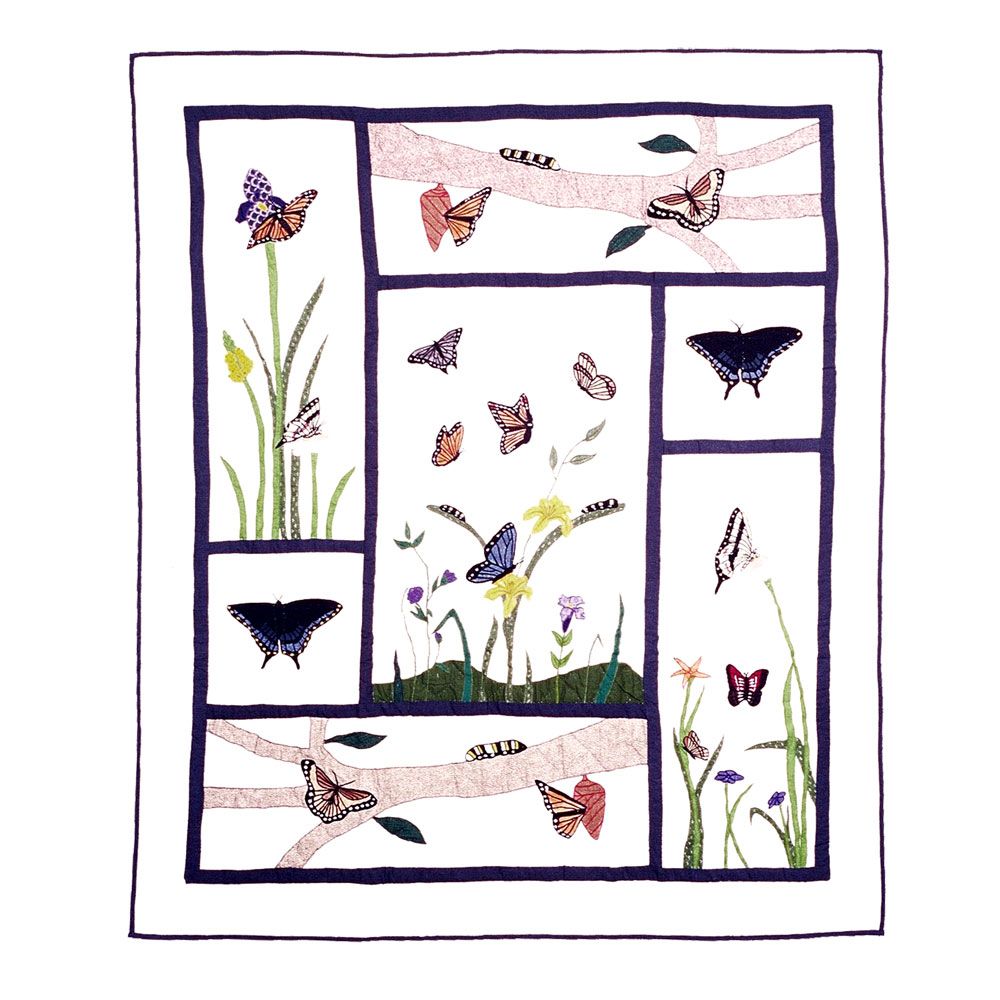 Butterfly Kisses Throw 50"W x 60"L