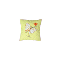 Sundress butterfly Toss Pillow 16"W x 16"L