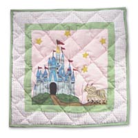 Fairy Tale Princess Toss Pillow 16"W x 16"L