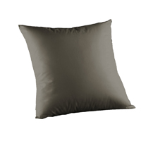 Sage Green Chambray Toss Pillow 16"W x 16"L
