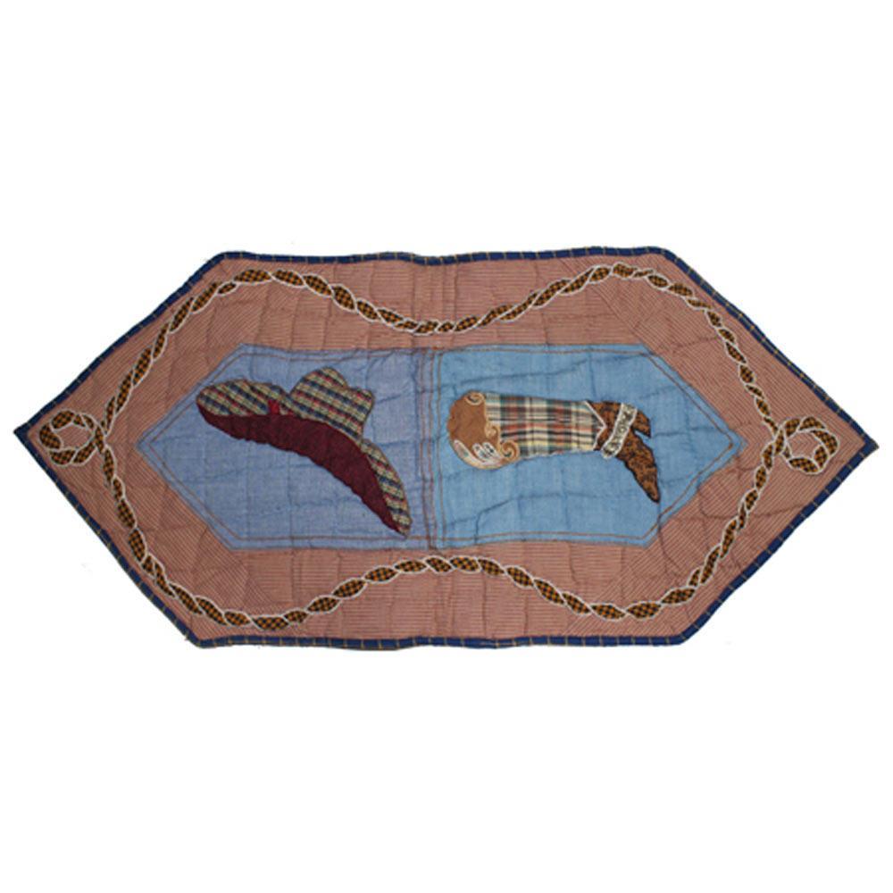 Cowgirl Table Runner Extra Short 36"W x 16"L
