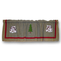 Call of the Wild Curtain Valance 54"W x 16"L