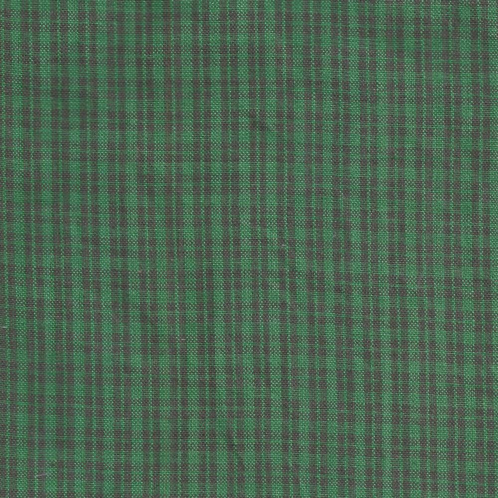 Green & black checks fabrics by the yard