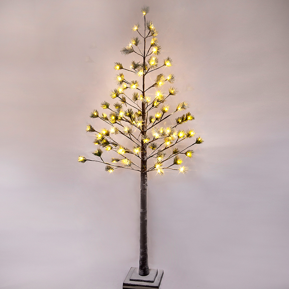 LED Light Christmas tree, 6 Ft Height,  96 Bulbs. Indoor and Outdoor use. Ships from Dallas