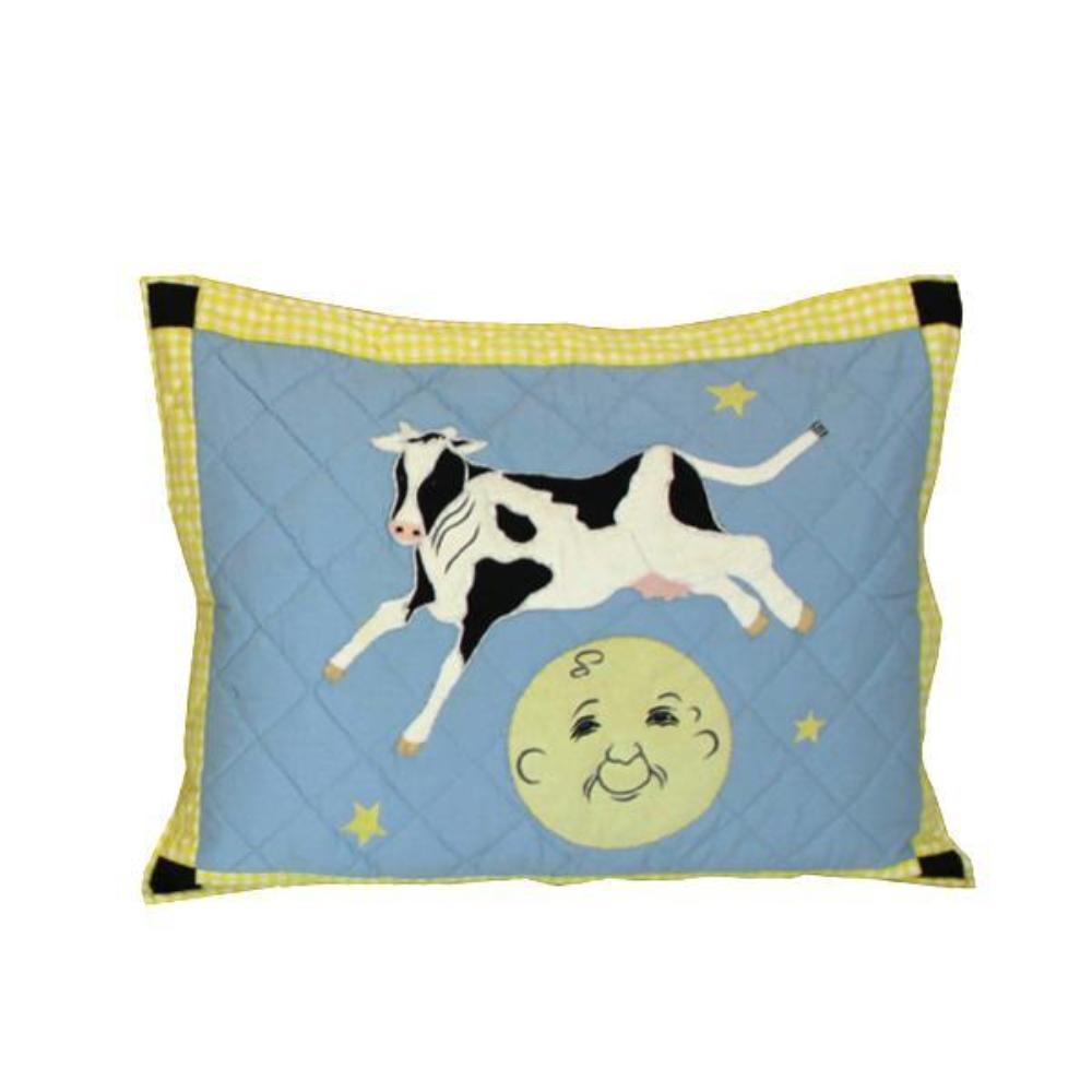 Hey Diddle Diddle,Pillow Sham 27"W x 21"L