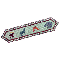 Mountain Whispers Table Runner Long 72"W x 16"L